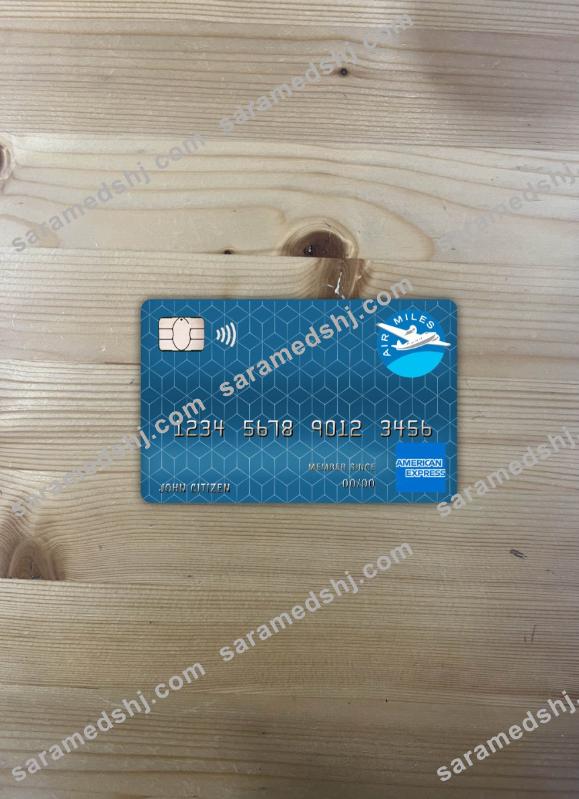 Canada American Express Air Miles credit card photolook front